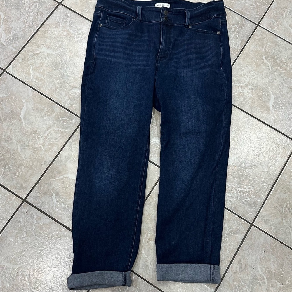 Lane Bryant Flex Magic Waist Tighter Tummy Jeans Size 14S
